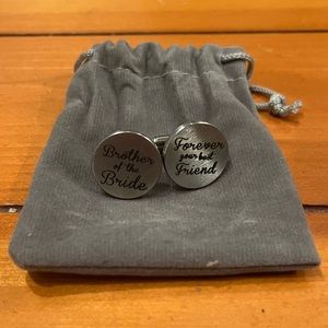 🎉Host Pick!🎉NWOT🎉Wedding Cufflinks - Brother of the Bride